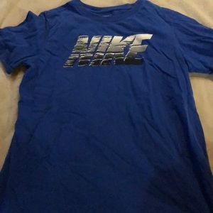Blue Nike T-shirt